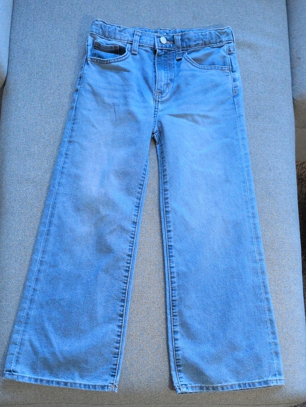 Old Navy Light Blue Wide-Leg Kids Jeans